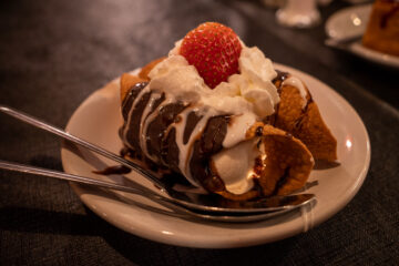 Cannoli at Corleone's Restaurant