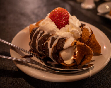 Cannoli at Corleone's Restaurant