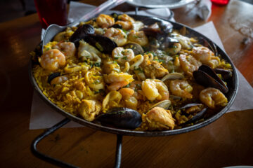 Paella at Rancho Alegre Cuban Food Restaurant