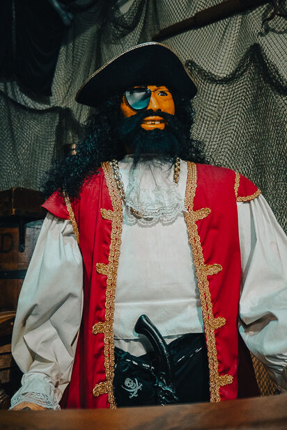 Pirate at the Pirates House in Savannah, GA